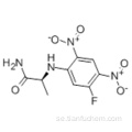 (S) -2- (5-fluor-2,4-dinitrofenylaMino) propanMid CAS 95713-52-3